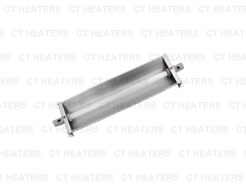 白色石英輻射管含反射罩